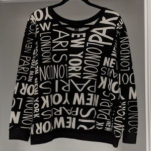 Big city crew neck sweater